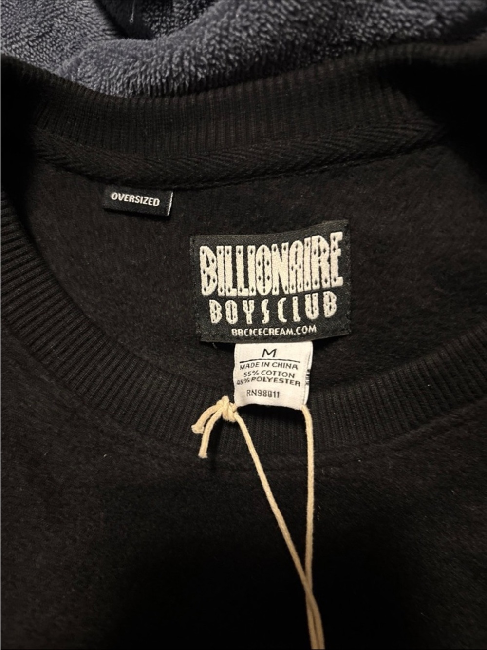 Billionaire Boys Club Black Crewneck Sweatshirt